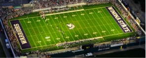 DII football stadiums