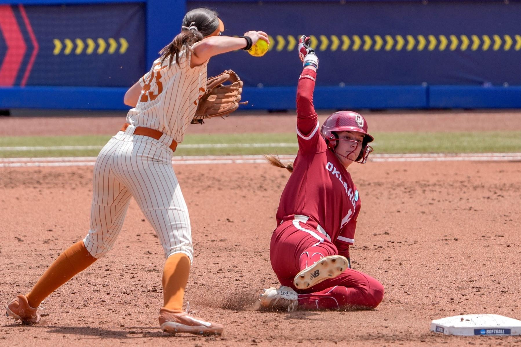 Texas Oklahoma softball