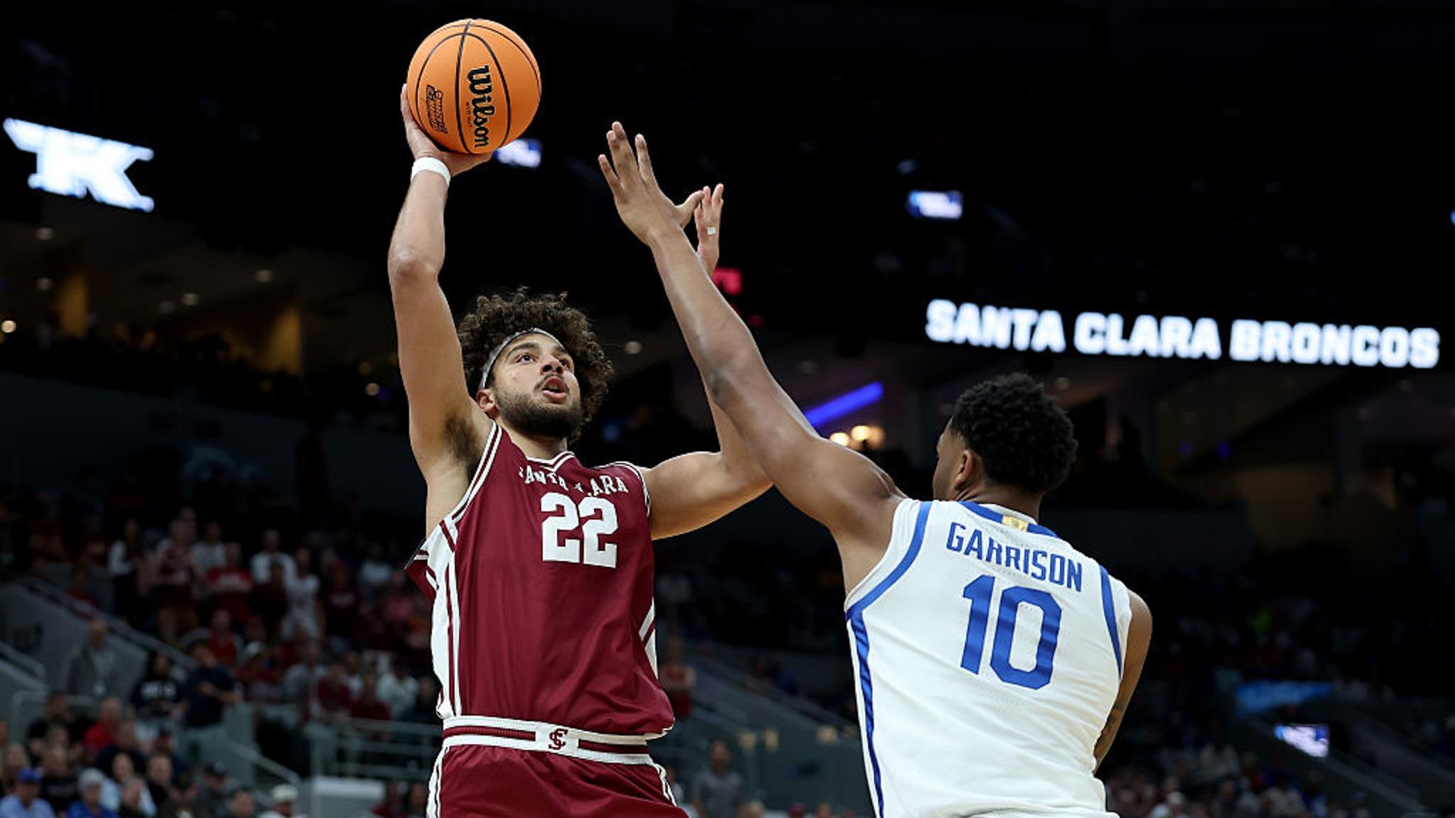 Allen Graves plays for Santa Clara
